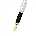 Cross Century II Medalist Polished Chrome with 23KT Gold-Plated Appointments and 23KT Gold-Plated Fine Nib Fountain Pen
