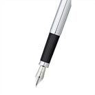 Cross Century II Lustrous Chrome with Polished Chrome Appointments and Stainless Steel Fine Nib Fountain Pen
