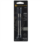 Cross Ballpoint Pen Refill - Black - Broad - Dual Pack