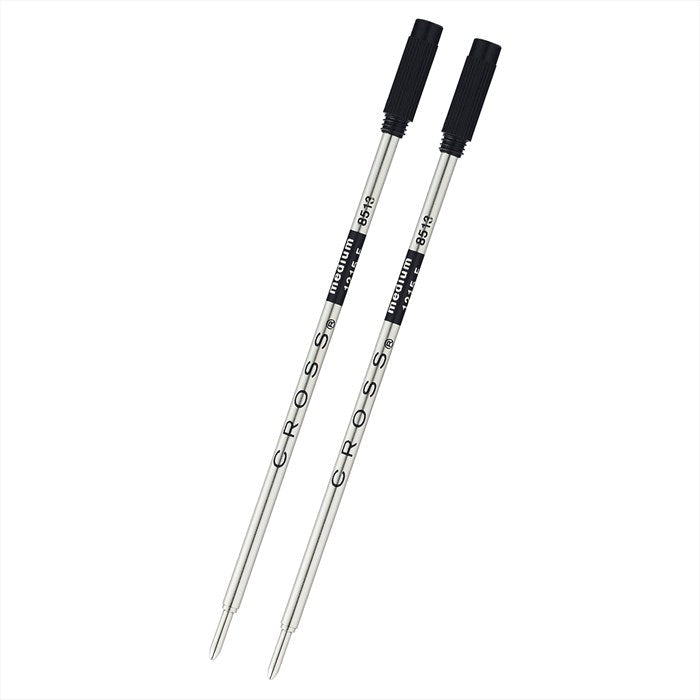 Cross Ballpoint Pen Refill - Black - Medium - Dual Pack