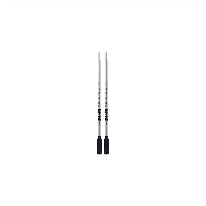 Cross Ballpoint Pen Refill - Black - Medium - Dual Pack
