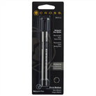Cross Ballpoint Pen Refill - Black - Medium - Dual Pack
