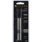 Cross Selectip Gel Rollerball Pen Refill - Black - Medium - Dual Pack