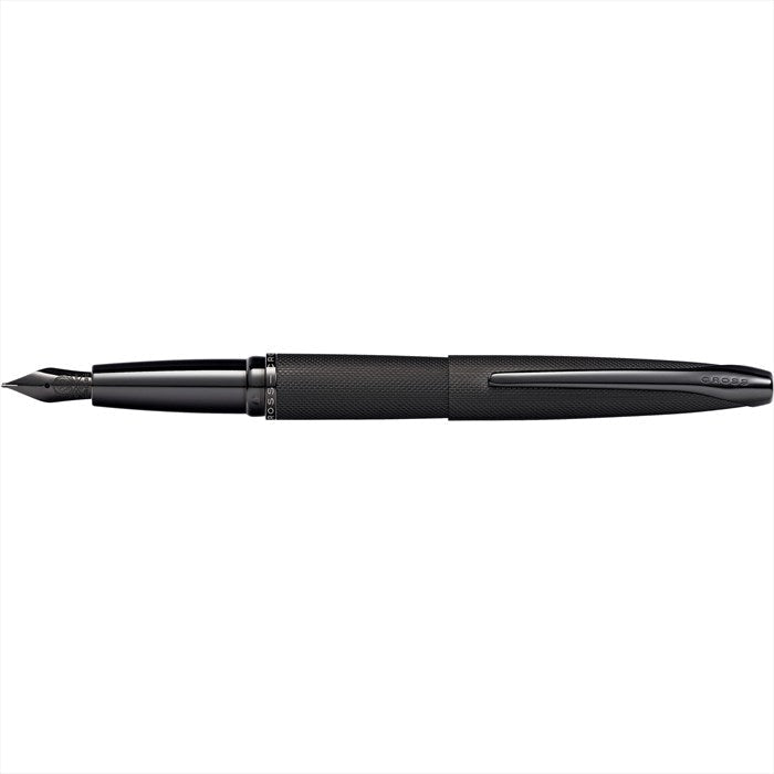 Cross ATX Brushed Black Fountain Pen - Fine