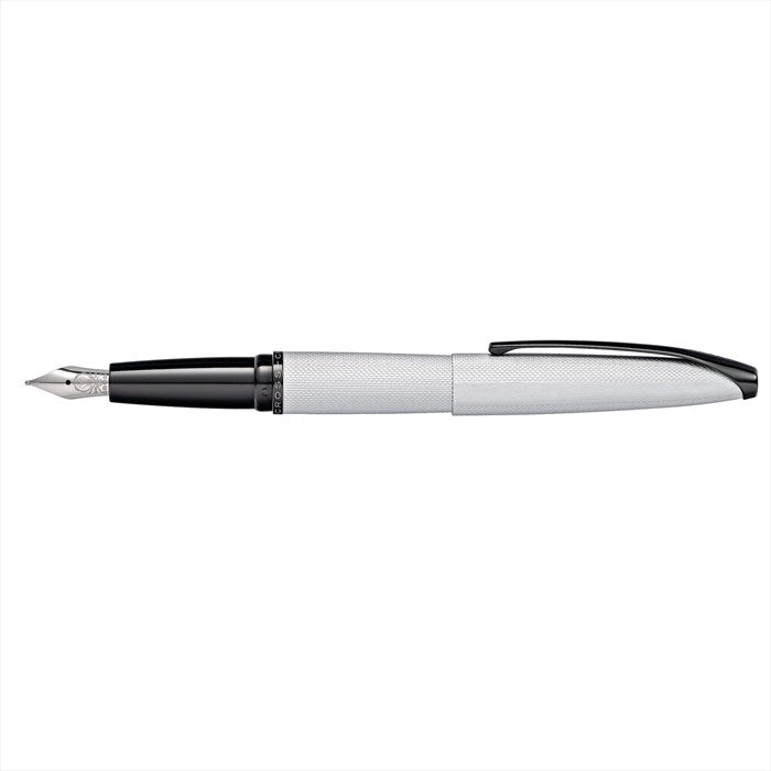 Cross ATX Brushed Chrome Fountain Pen - Medium