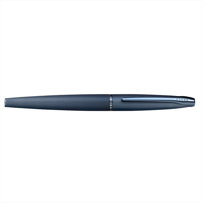 Cross ATX Sandblasted Dark Blue Fountain Pen - Medium