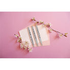 Cross ATX Cherry Blossom Polished Chrome with Polished Chrome Appointments and Chrome Plated Medium Nib Fountain Pen