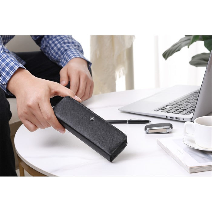 Cross Classic Black Zippered Double Pen Case