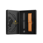 Cross Mocha Magnetic Saffiano Leather Single Pen Case + Empty Pen Slot Gift Set Bundle