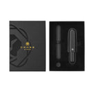 Cross Classic Black Cigar Style Saffiano Leather Single Pen Case + Empty Pen Slot Gift Set Bundle