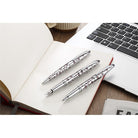 Cross ATX Cherry Blossom Polished Chrome with Polished Chrome Appointments Rollerball Pen