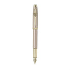 Sheaffer 100 Emily in Paris 9377 Champagne Gold Fountain Pen (Medium) with Champagne Gold Trims and Bow-Shaped Clip Emblem
