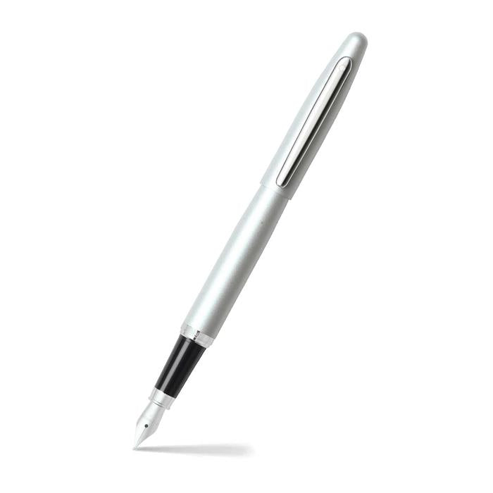 Sheaffer VFM E9400 Strobe Silver With Chrome Plated Trims Fountain Pen Medium