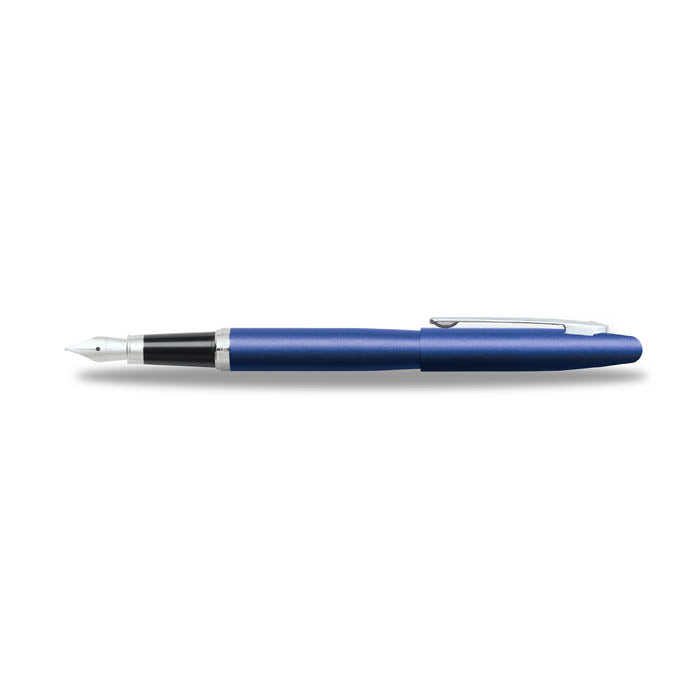 Sheaffer VFM E9401 Neon Blue With Chrome Plated Trims Fountain Pen Medium