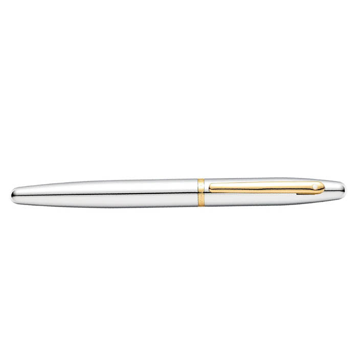 Sheaffer VFM E9422 Polished Chrome With Gold Plated Trims Fountain Pen Medium