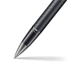 Sheaffer Legacy Chevron 9066 Matte Black Rollerball Pen with PVD Gunmetal Trims