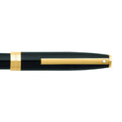 Sheaffer Sagaris E9471 Glossy Black with Gold Tone Trims Rollerball Pen