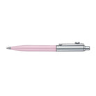 Sheaffer Sentinel Emily in Paris E321 Pink Matte Finish Ballpoint Pen with Chrome-Plated Trims and Bow-Shaped Clip Emblem