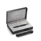 Sheaffer Legacy Chevron 9066 Matte Black Ballpoint Pen with PVD Gunmetal Trims