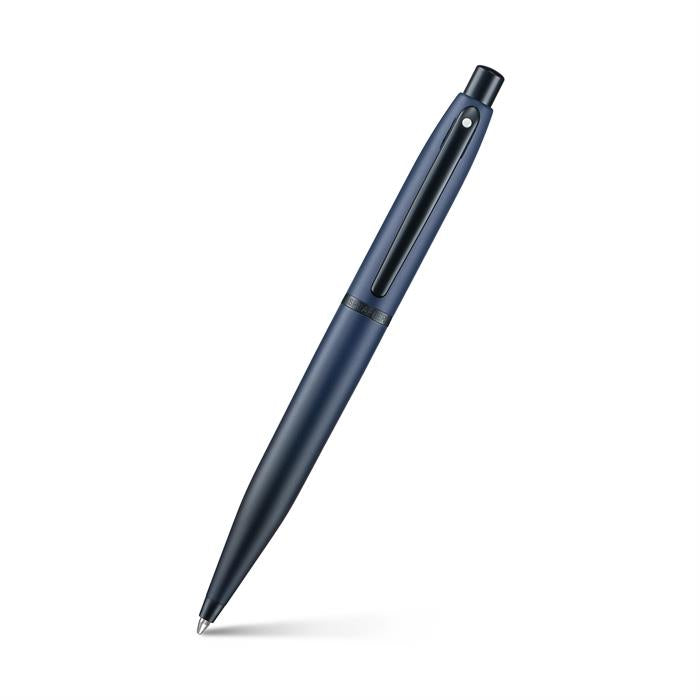 Sheafer VFM E9429 Matte Blue with Matte Black Trims with PVD Ballpoint Pen