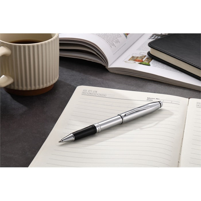 Cross Foundry Polished Chrome with Polished Chrome Appointments Rollerball Pen