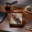 Sheaffer 100 G9374 Coffee Edition Rollerball Pen with Coffee Pen Pouch Gift Set