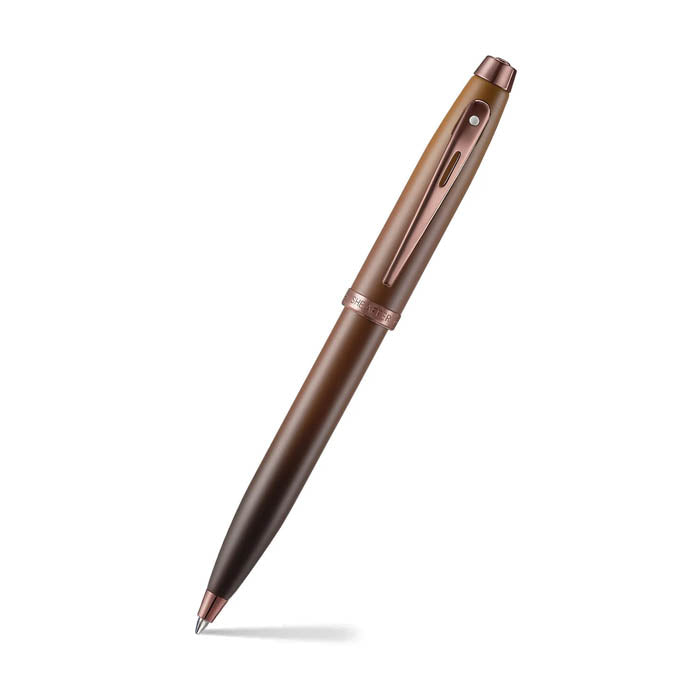 Sheaffer 100 Coffee Ballpoint Pen & Coffee Credit Card Holder Gift Set