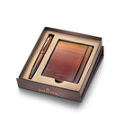 Sheaffer 100 Coffee Ballpoint Pen & Coffee Credit Card Holder Gift Set