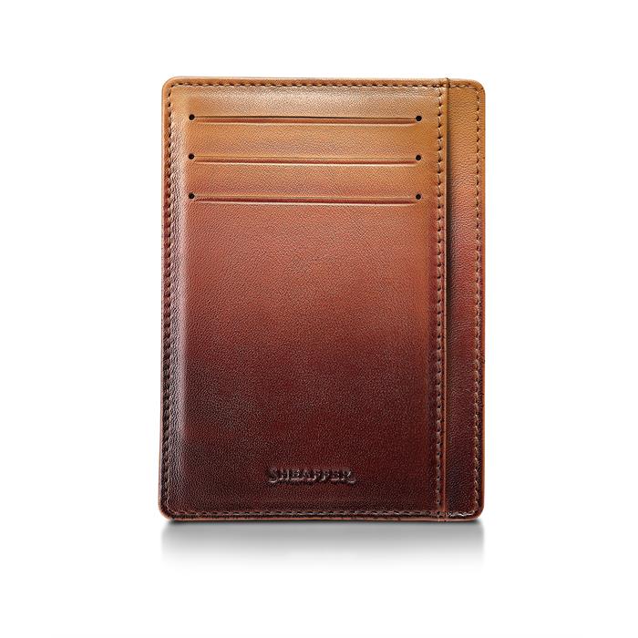 Sheaffer VFM Coffee Ballpoint Pen & Coffee Credit Card Holder Gift Set