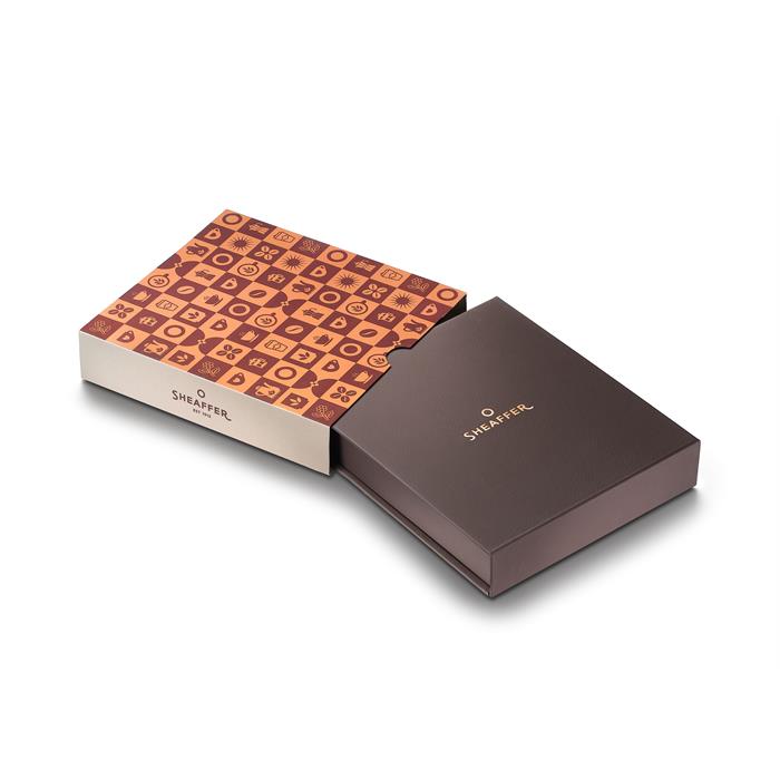 Sheaffer VFM Coffee Ballpoint Pen & Coffee Credit Card Holder Gift Set