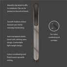 Clarity Fountain Pen Set - Black.