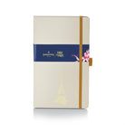 Sheaffer Emily in Paris Medium Notebook 90 GSM Ink Friendly with Embossed Eiffel Tower - Beige
