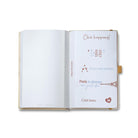 Sheaffer Emily in Paris Medium Notebook 90 GSM Ink Friendly with Embossed Eiffel Tower - Beige