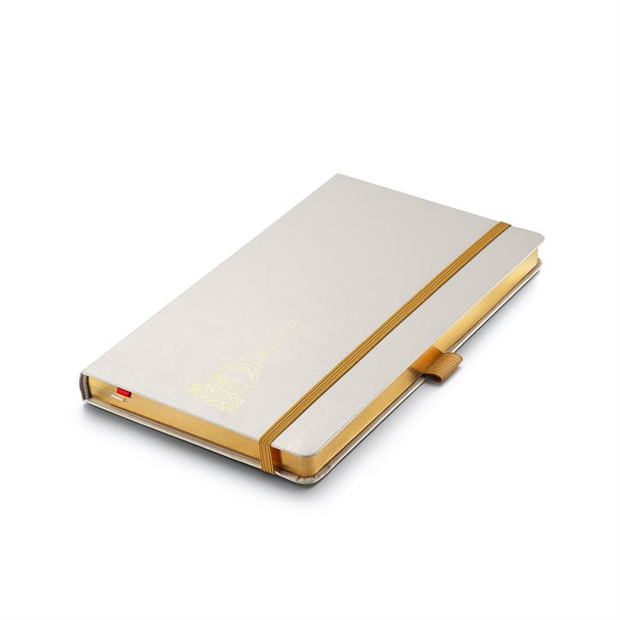 Sheaffer Emily in Paris Medium Notebook 90 GSM Ink Friendly with Embossed Eiffel Tower - Beige