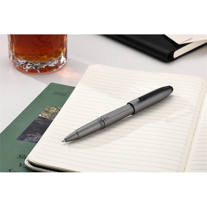 Cross Prism Graphite Resin with Polished Black Appointments Jumbo Ballpoint Pen