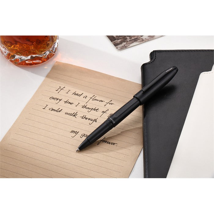 Cross Prism Obsidian Black Resin with Polished Black Appointments Jumbo Ballpoint Pen