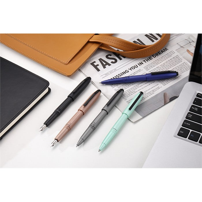 Cross Prism Graphite Resin with Polished Black Appointments Jumbo Ballpoint Pen