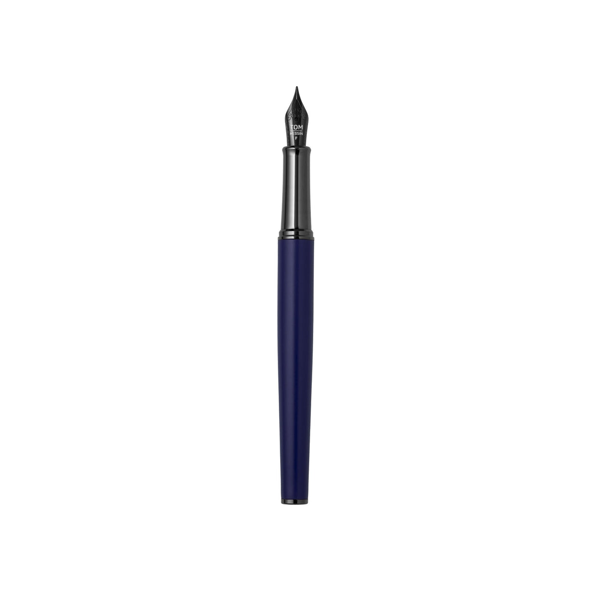 Tom Hessin Rebel Collection Oxford Blue Medium Fountain Pen & Ballpoint Pen Set