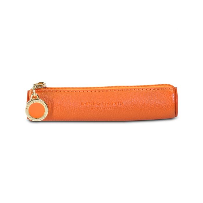 HERMES Chevre Mysore Piccolo Pencil Case Cobalt 35285