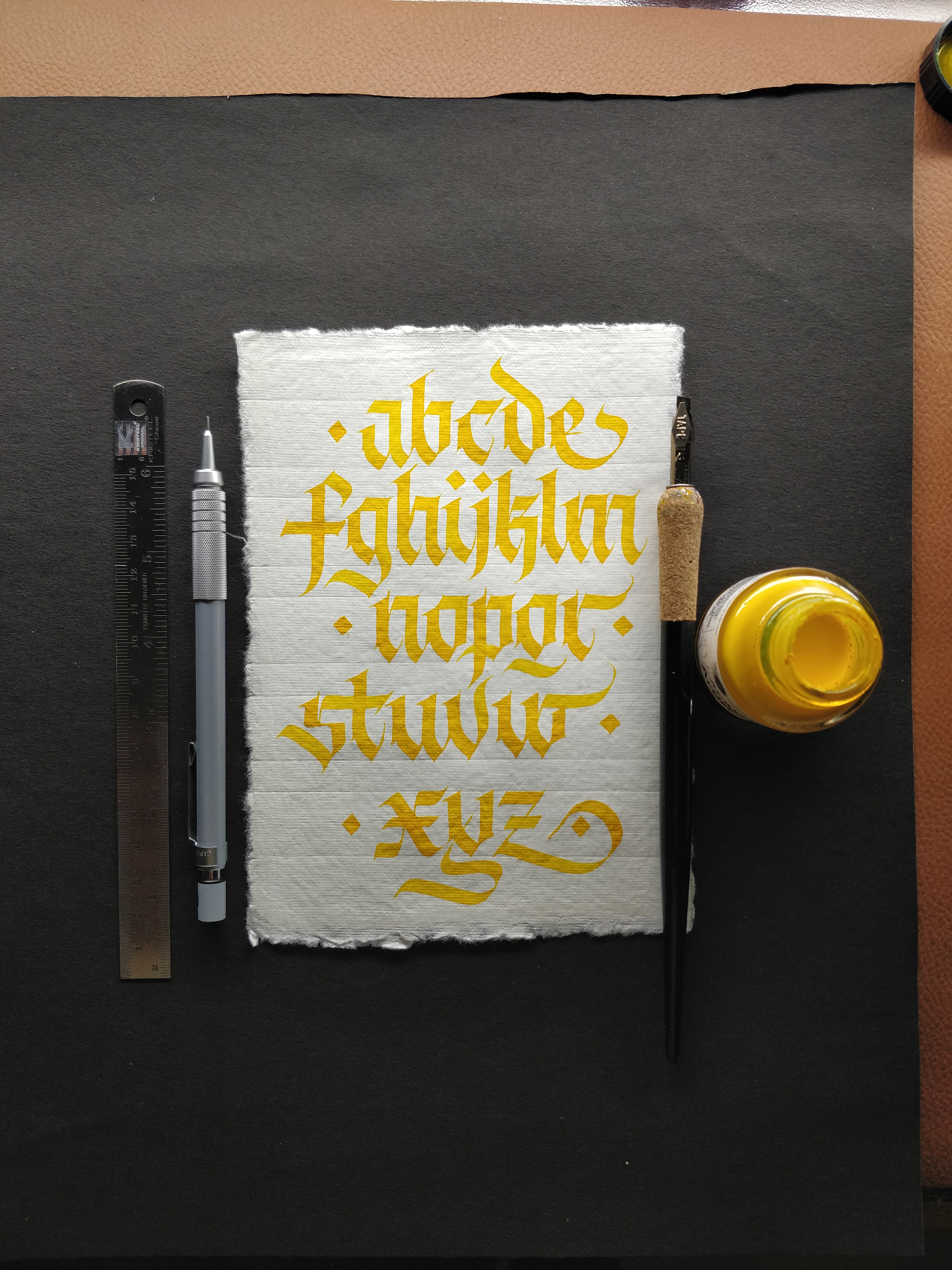 Calligraphy Blog Create Your Own Copperplate Flourishing Illustration With  Uliana Popa